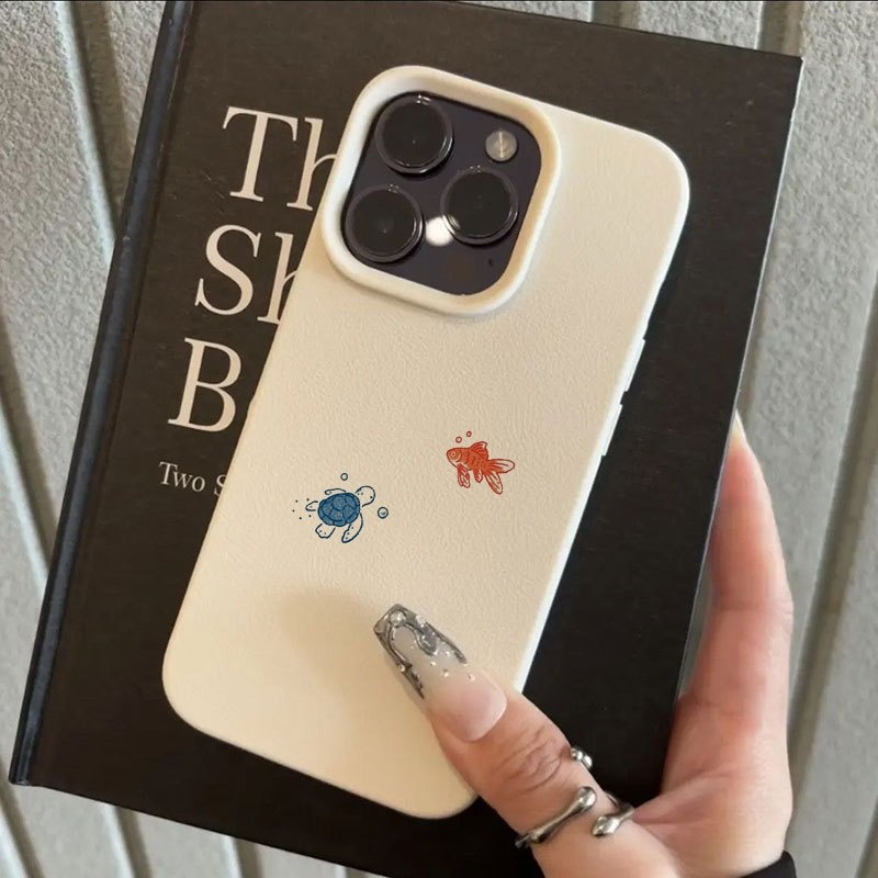 Phone Cases Xr Iphone - INS タートル柄の金魚模様キャンディカラー シリコン製レンズ保護ケース。iPhone 18、17、16、15、14、13、11、12 Pro Max、X、XS、XR、15