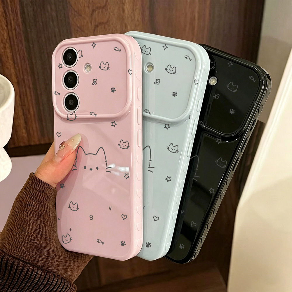 Phone Cases Galaxy A16 5G - 可愛い猫柄スマホケース Samsung A56 5G A16 A36