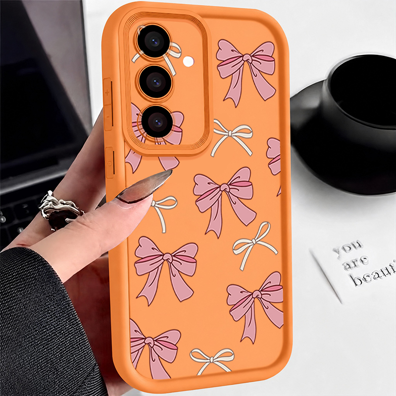 蝶ネクタイ型シリコンケース Samsung Galaxy S - Phone Cases Galaxy A16 5G のレビューと価格
