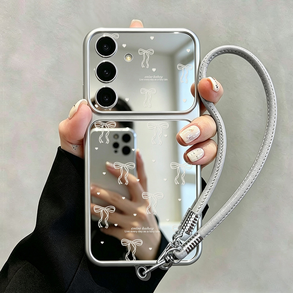 韓国風キュートなリボン付きスマホケース、Samsung A5 - Phone Cases Galaxy A16 5G のレビューと価格