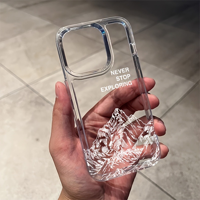ネバーエクスプローリング マウンテンラインアート スマホケー - Phone Cases Iphone 13 のレビューと価格