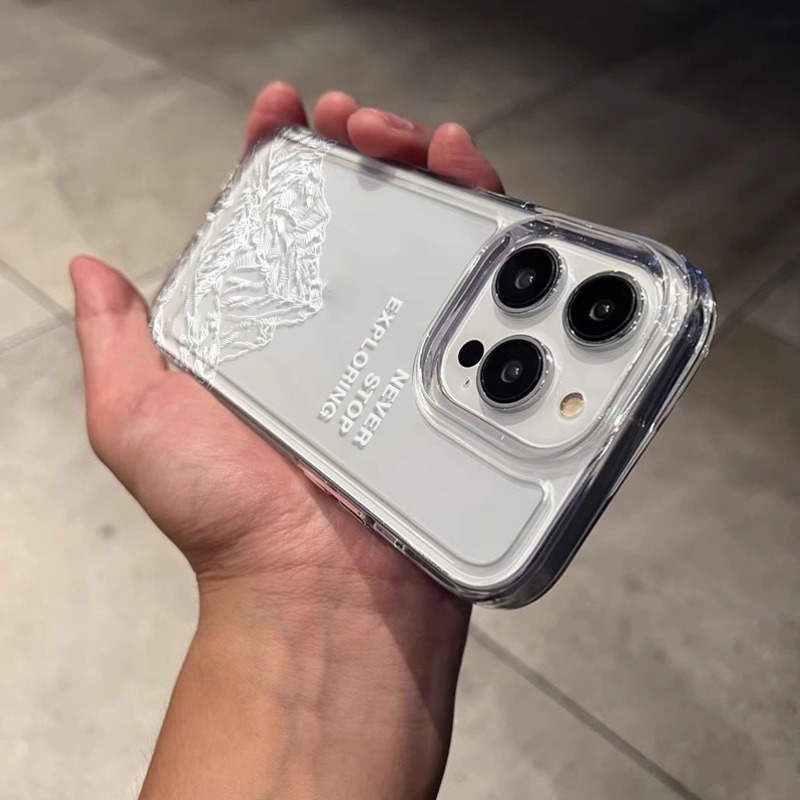 ネバーエクスプローリング マウンテンラインアート スマホケー - Phone Cases Iphone 13 のレビューと価格