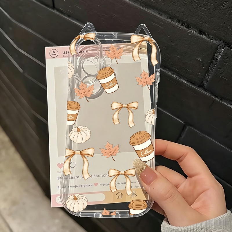 秋のカボチャと落ち葉柄のiPhoneケース（iPhone 1 - Phone Cases Iphone 13 のレビューと価格