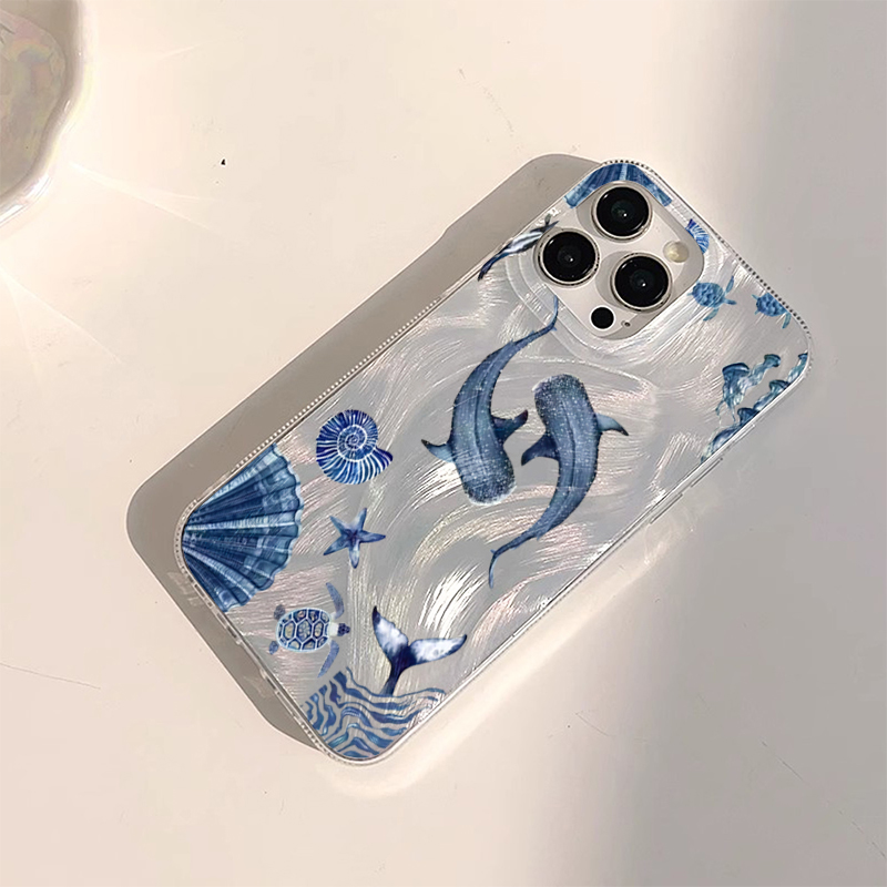 海洋動物クジラとカメのトレンドデザインスマホケース Sams - Phone Cases Galaxy A16 5G のレビューと価格