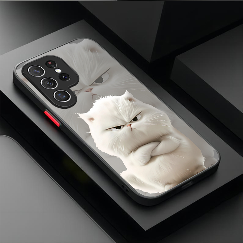 怒れる猫のカップルスタイルケース Samsung Galax - Phone Cases Galaxy A16 5G のレビューと価格