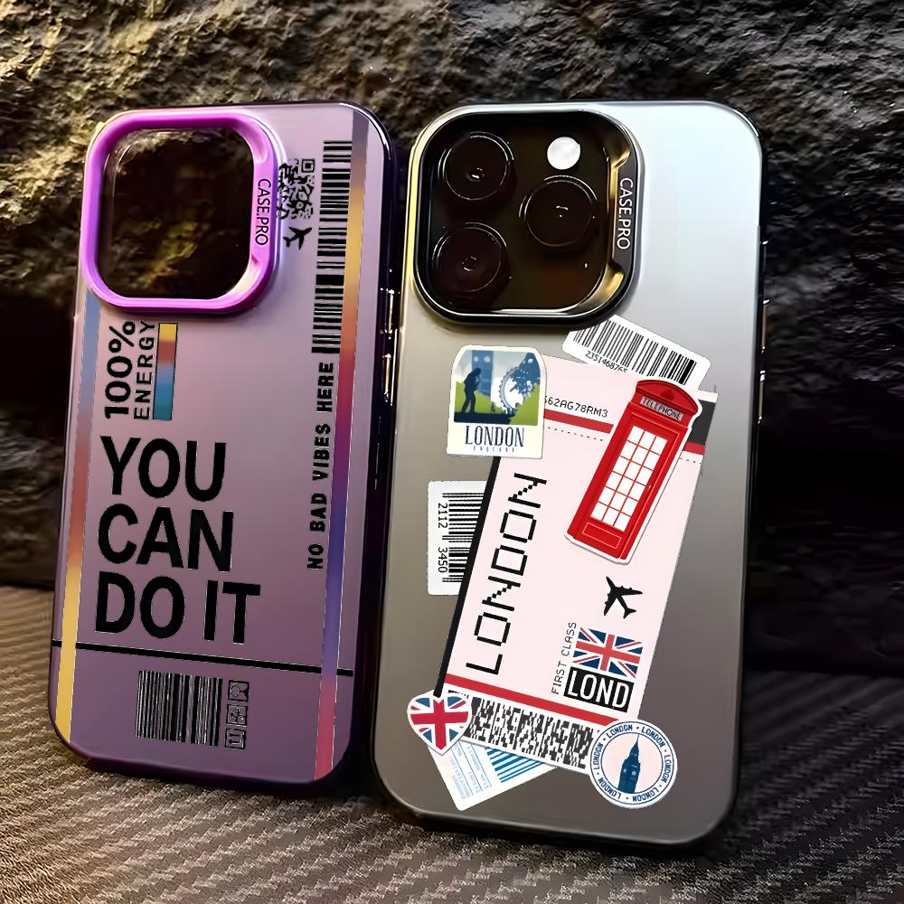 「ロンドン・コールリング」旅行日記デザインのiPhone 1 - Phone Cases London のレビューと価格