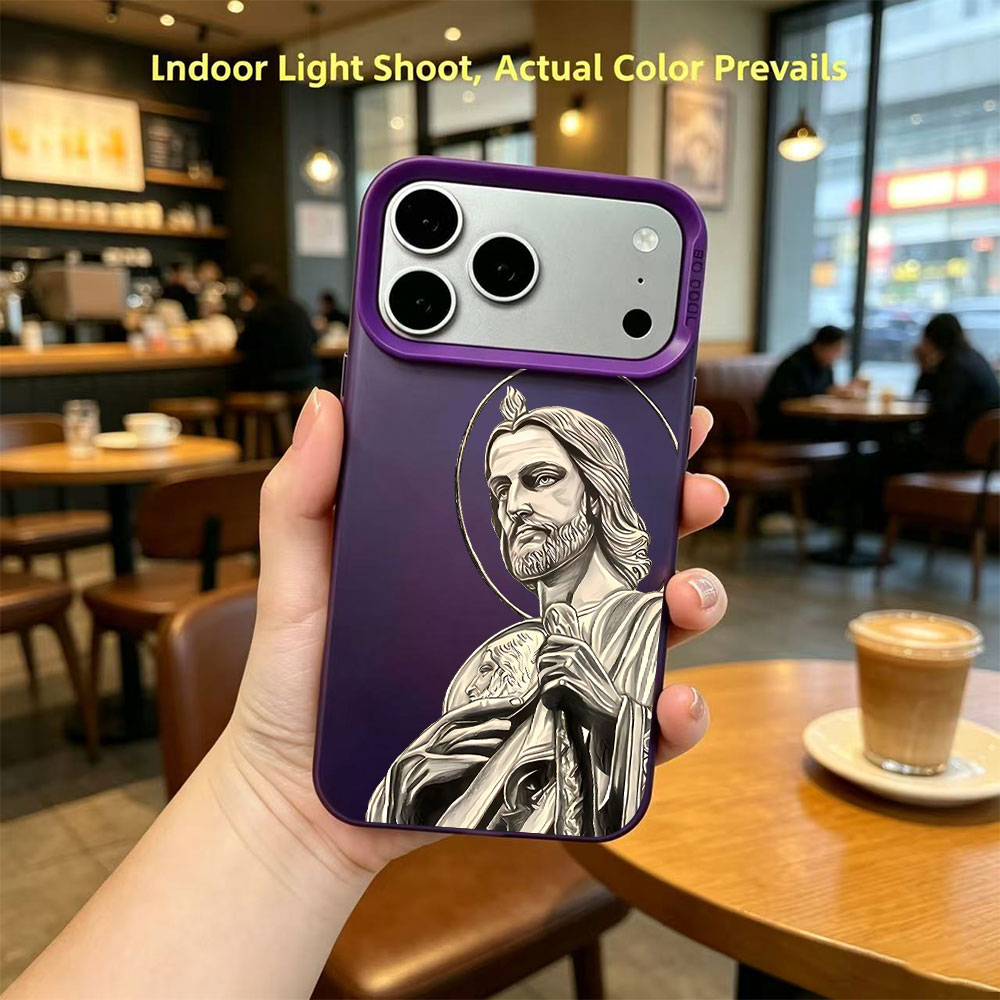 サン・ジュダス・タデオ柄デザインのiPhoneケース（iPh - Phone Cases Xr Iphone のレビューと価格