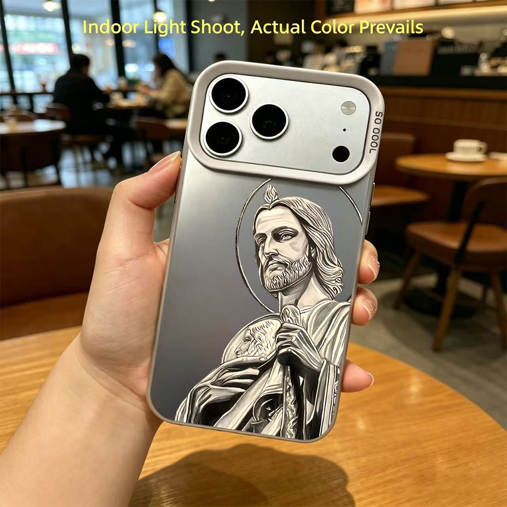 サン・ジュダス・タデオ柄デザインのiPhoneケース（iPh - Phone Cases Xr Iphone のレビューと価格